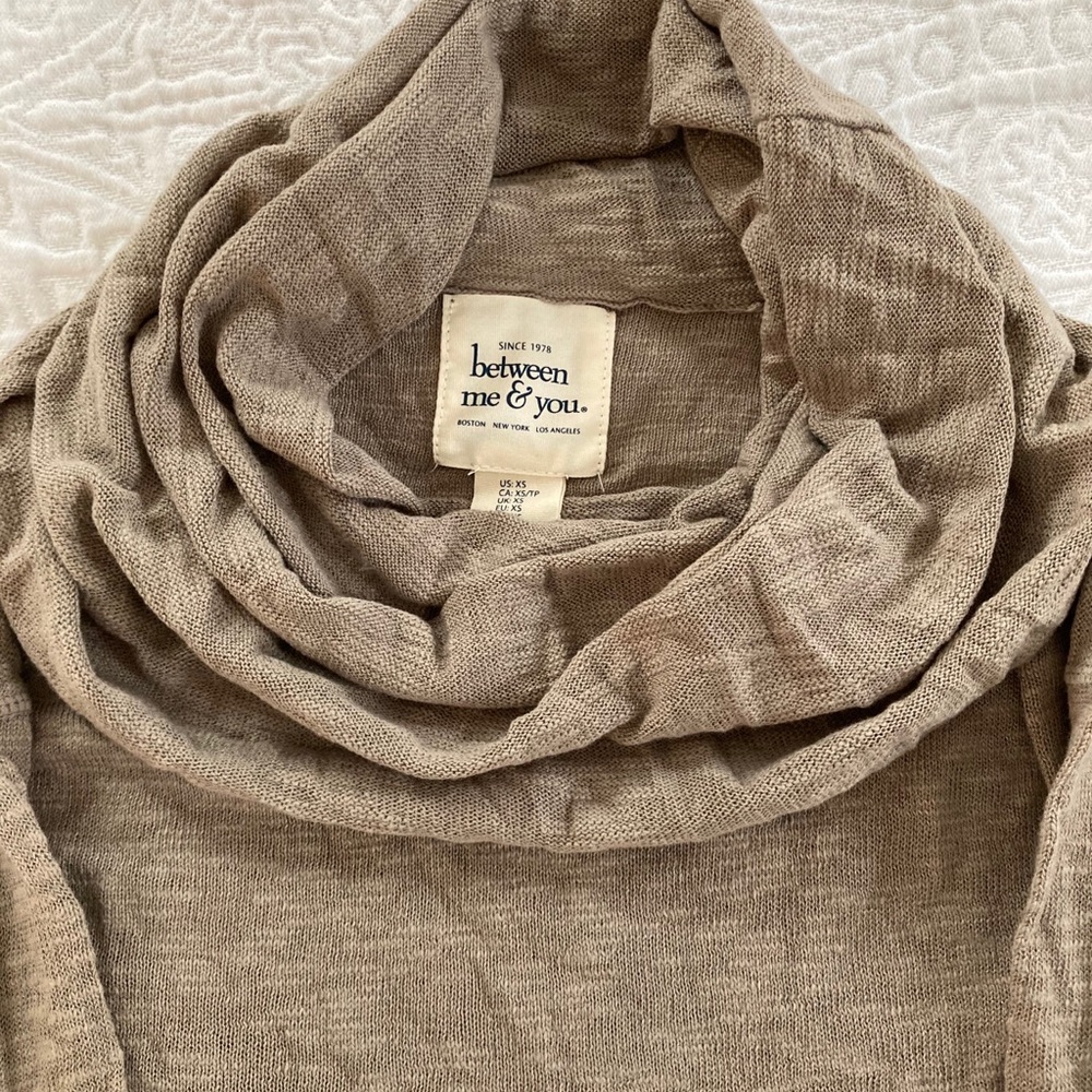 Between Me & You Cowl Neck Sweater View 2
